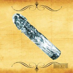 Full Ribbed Crystal Penis Sleeves PES-019