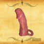Solid Head Reusable Penis Extension Sleeve chocolate PES-026