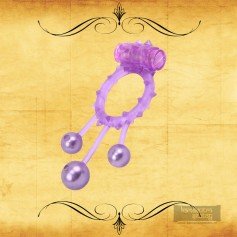 Vibrating Ball Banger Cock Ring Vibrator CR-007