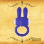 Kingfansion Mini Vibrating Rabbit Cock Ring (Blue) CR-017