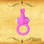 Rabbit Vibrating Penis Ring Blue Lolly CR-018