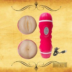 Sexby Dual Core Power Carrier Cup Female Pussy and Anal MS-031