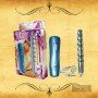 Silver Beaded Anal Vibrator AD-012