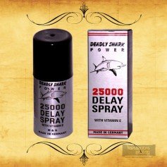 Deadly Shark 25000 Delay Spray for Men with Vitamin E DTZ-007