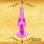 Crystal Anal Vibrating Butt Plug With Suction Cup AD-025