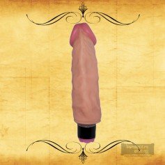 Pink Head Real Feel Realistic Vibrator Without Balls RSV-081