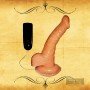Whoppers Curved Vibrating Suction Cup Realistic Vibrator RSV-078