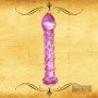 Dotted Purple Glass Dildo GD-006