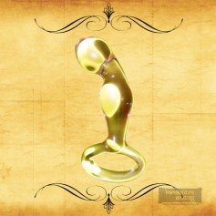 Jaguar Golden Glass Dildo GD-009
