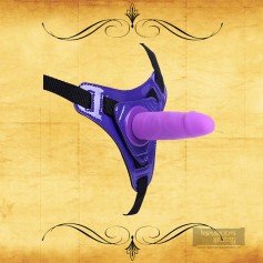 Ultra Elastic Harness Lesbian Strapon Dildo SO-019