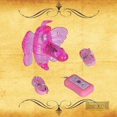 Butterfly Remote Control Strap On Vibrator SO-009