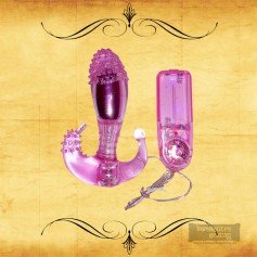 Triple Stimulatton Super Strong Soft Rabbit Vibrator RV-016