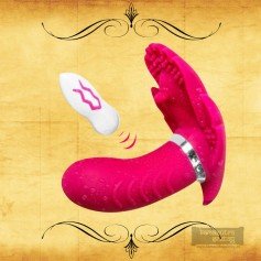Remote control Wireless Clitoris Luxury Vibrator LXV-029