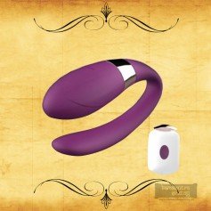 Wearable U Shape Remote Control Clitoris Luxury Vibrator LXV-030