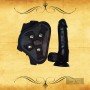 Strap On Dildo Harness with Big Black Dildo Vibrator SO-027